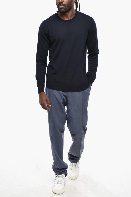  꼬르넬리아니 스웨터 26M500 2625100 001 Blue - CORNELIANI