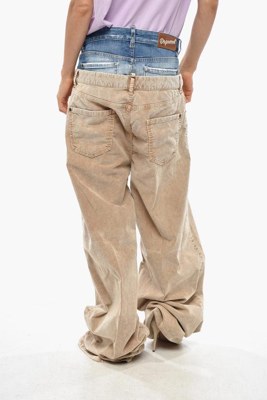  디스퀘어드2 스트레이트 팬츠 S72LB0678S53162124 Beige - DSQUARED2