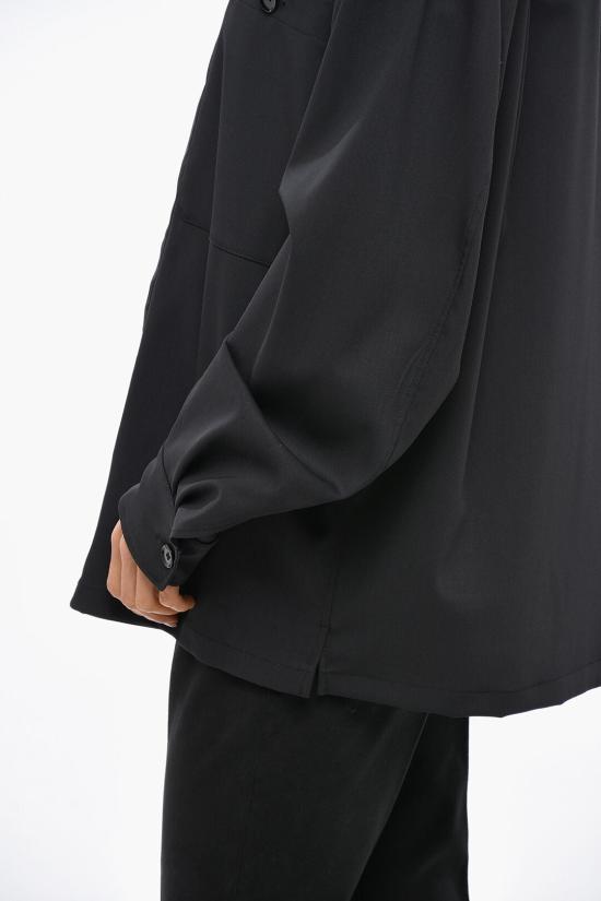  르메르 셔츠 JA1046 LF1210 BK995 Black - LEMAIRE