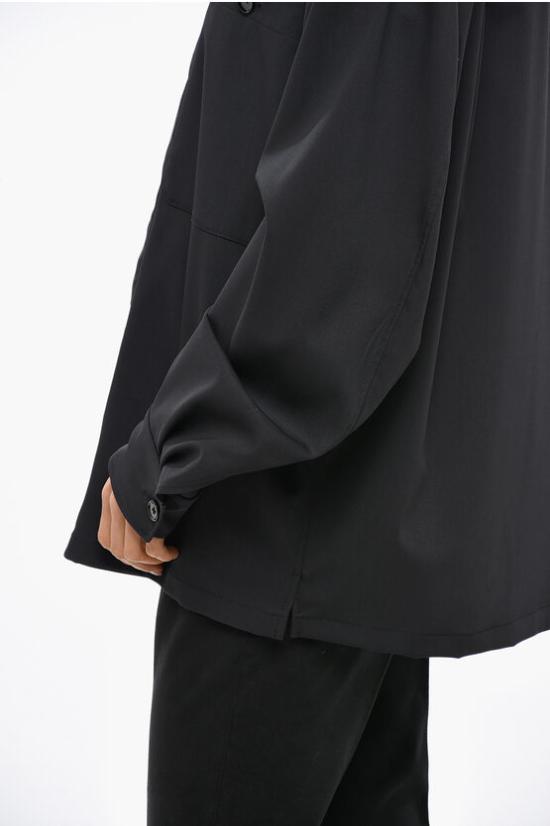  르메르 셔츠 JA1046 LF1210 BK995 Black - LEMAIRE