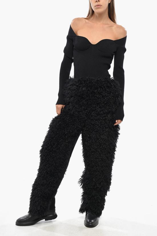  잉크 스트레이트 팬츠 EEZ1O451PT03 BK Black - EENK