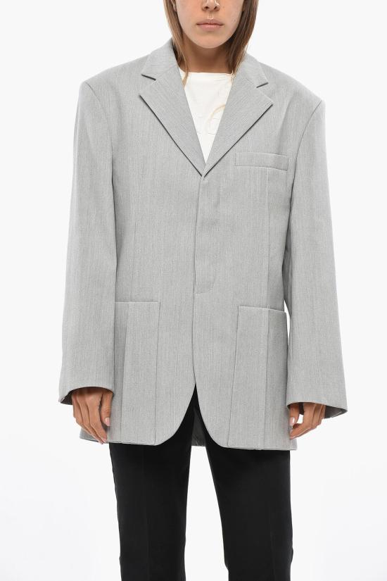  자크뮈스 수트 자켓 213JA101 1660 910 Gray