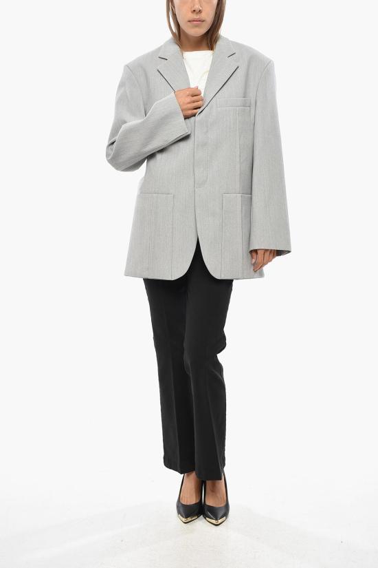  자크뮈스 수트 자켓 213JA101 1660 910 Gray - JACQUEMUS