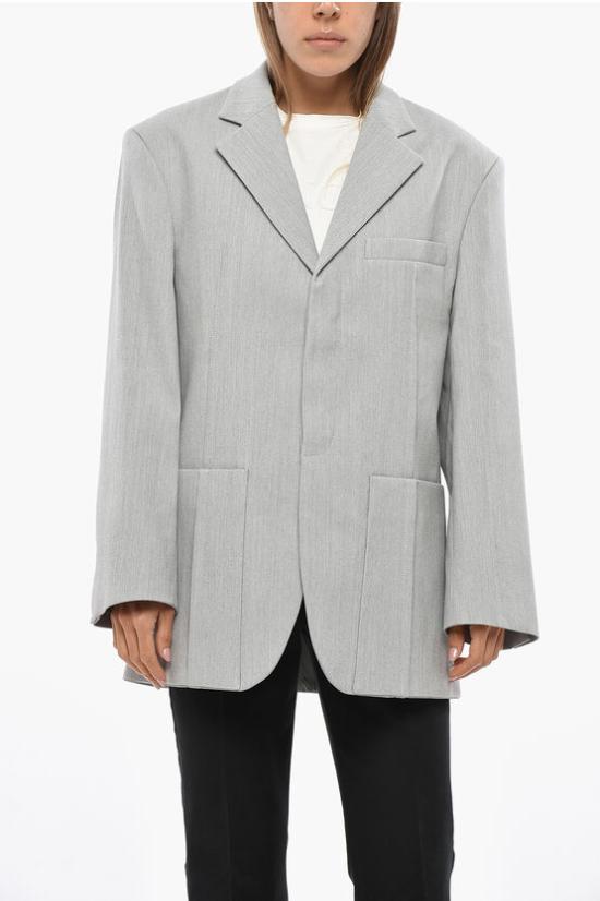  자크뮈스 수트 자켓 213JA101 1660 910 Gray