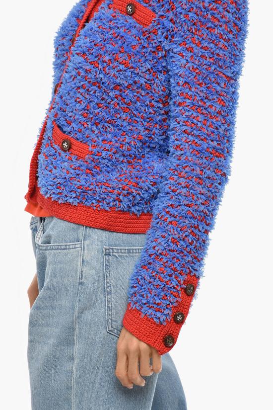  토리버치 가디건 150403 417 Light blue - TORY BURCH