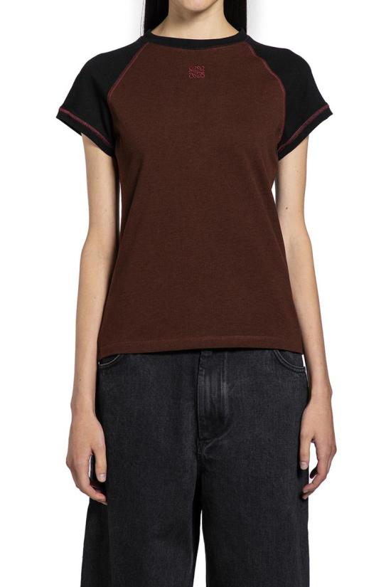 25FW 로에베 반팔 티셔츠 S540Y22X76 1101 Black