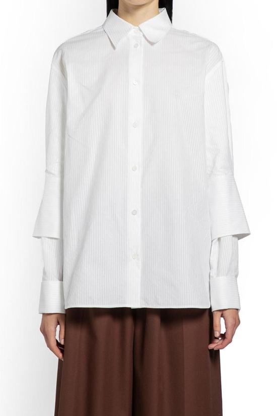 25FW 로에베 블라우스 S540Y05XC9 2100 WHITE