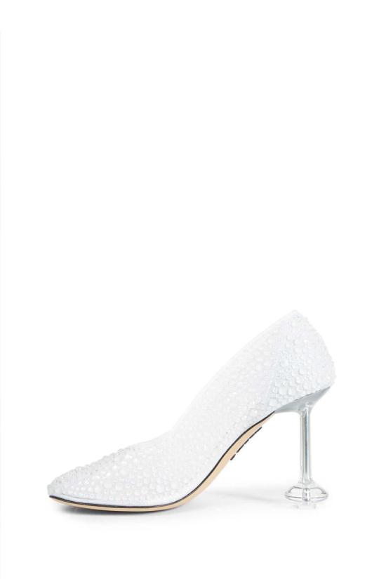 25FW 로에베 힐/펌프스 LLSTS01X36 9980 WHITE - LOEWE