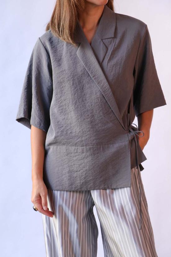  리 매튜스 블라우스 매기 SS 탑