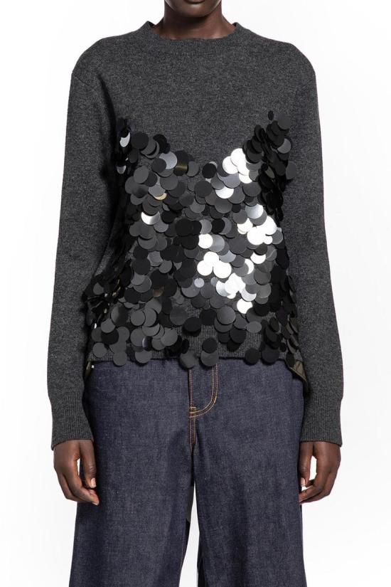 25FW 사카이 스웨터 2508225 327 Black