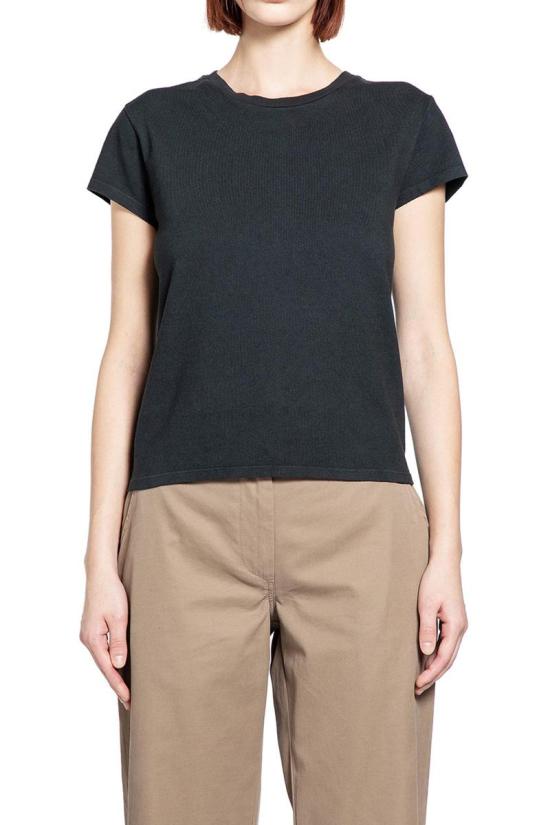 25FW 더로우 반팔 티셔츠 7937K526 BLK Black