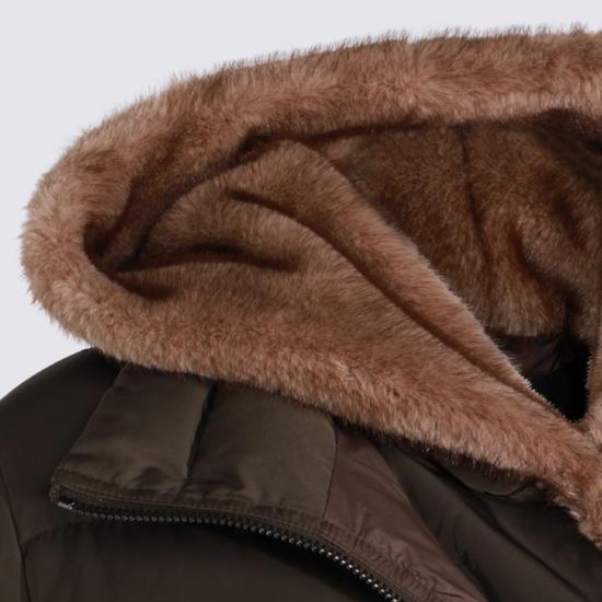 25FW 루 안드레아 숏패딩 YZ204050LUW5MAT2DKAKI - LOU ANDREA