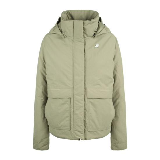 25FW 까웨 숏패딩 K4136ZW GREEN OAK