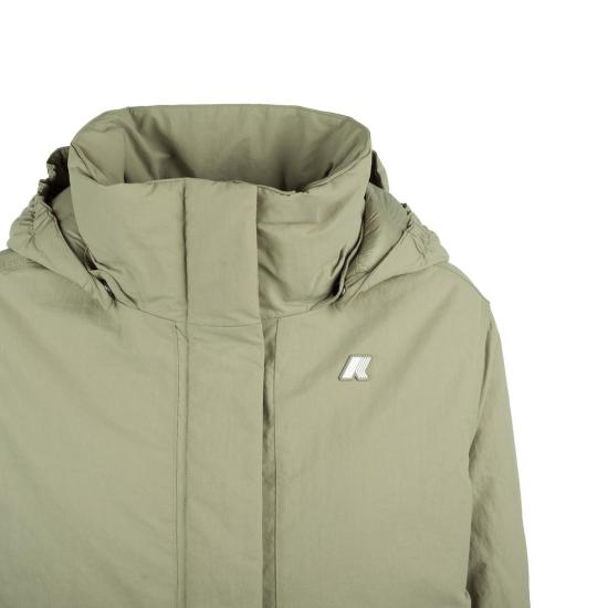 25FW 까웨 숏패딩 K4136ZW GREEN OAK - K-WAY