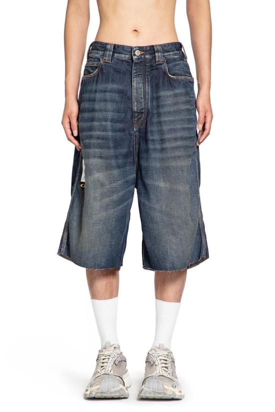 25FW 발렌시아가 숏팬츠 838701TSWB6 5002 BLUE