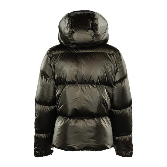 25FW 까웨 숏패딩 K7136MW BLACK GREEN - K-WAY