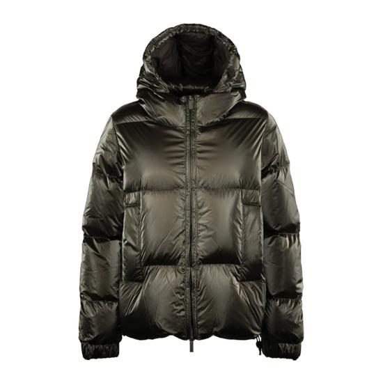 25FW 까웨 숏패딩 K7136MW BLACK GREEN