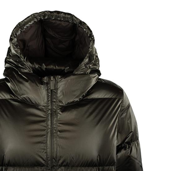 25FW 까웨 숏패딩 K7136MW BLACK GREEN - K-WAY