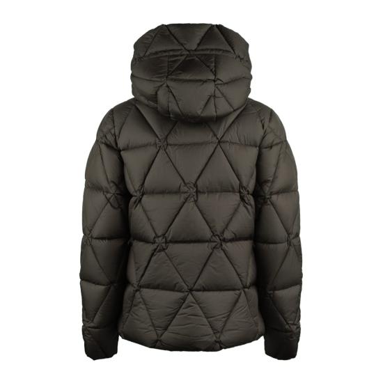 25FW 까웨 숏패딩 K7136KW BLACK GREEN - K-WAY