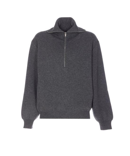 25FW 발렌시아가 하프 집업 니트  849931T17548519 GREY