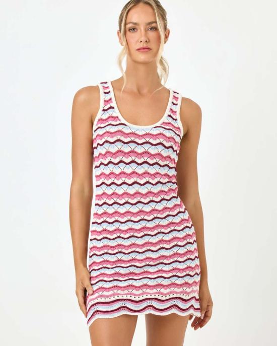  엘스페이스 숏 원피스 LSpace 선체이서 드레스 샌드 인 핸드 - L SPACE