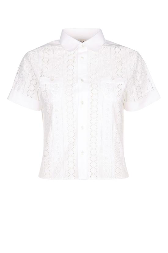 25SS 셀린느 셔츠 RC00A0L11 01BC White