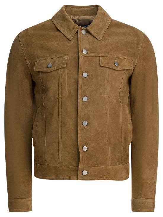 25FW 알툼 자켓 TRUCKERSUEDEGOLD