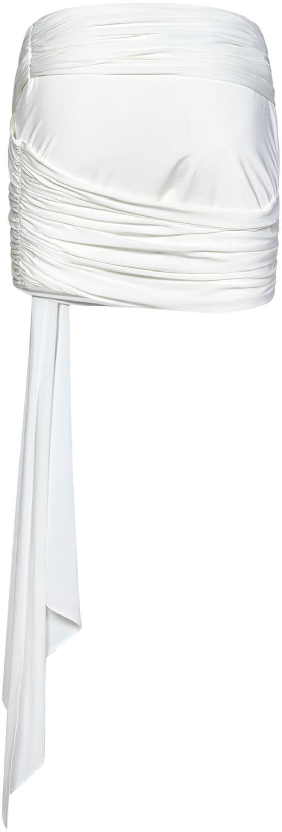  디 아티코 숏 스커트 231WCS122E069001 WHITE - THE ATTICO