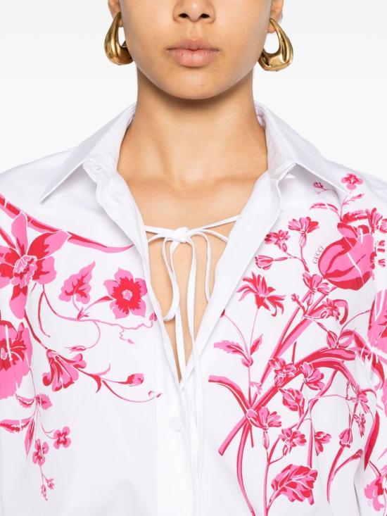 24FW 구찌 블라우스/셔츠 788840ZAJP19692 White - GUCCI