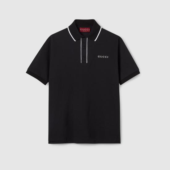 26SS 구찌 폴로 티셔츠 806250XJHHO1043 Black