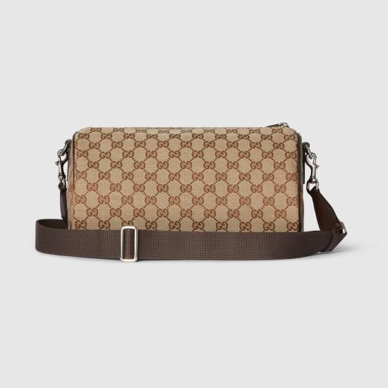 26SS 구찌 GG 캔버스 스몰 보스턴 백 834455FAEPT9753 Beige - GUCCI