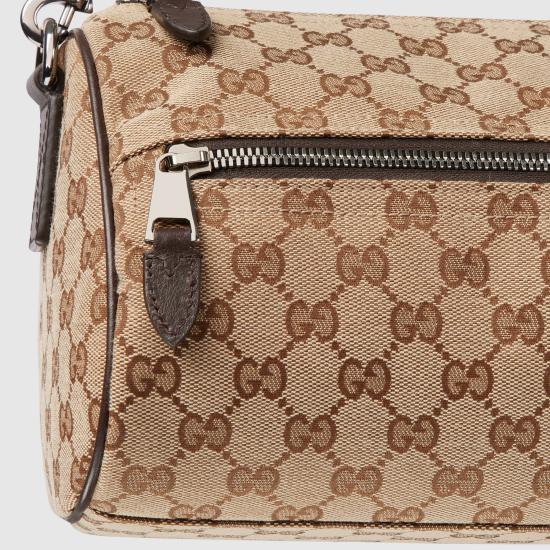 26SS 구찌 GG 캔버스 스몰 보스턴 백 834455FAEPT9753 Beige - GUCCI