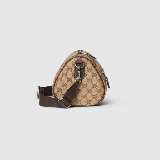 26SS 구찌 GG 캔버스 스몰 보스턴 백 834455FAEPT9753 Beige - GUCCI