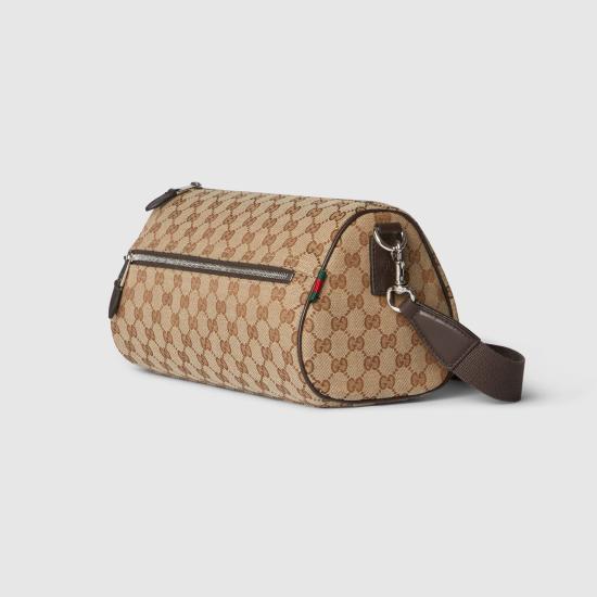 26SS 구찌 GG 캔버스 스몰 보스턴 백 834455FAEPT9753 Beige - GUCCI