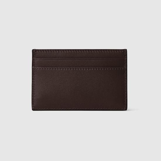 25FW 구찌 홀스빗 카드 케이스 846952AAFP12140 Brown - GUCCI