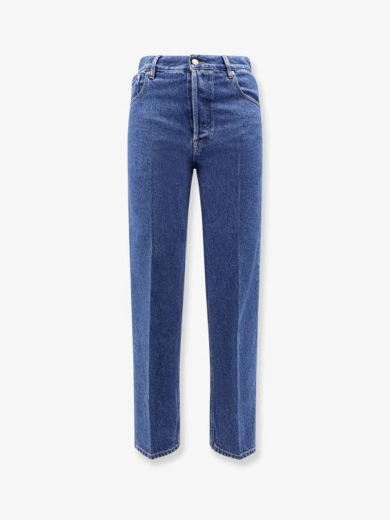 25FW 구찌 크롭트 슬림 데님 팬츠 835215XDDCX4447 Blue