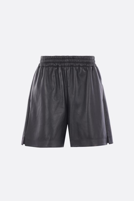 25FW 구찌 레더 버뮤다 832983XNA7N1000 Black