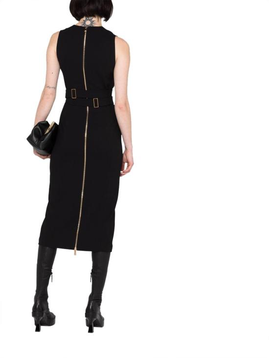  베르사체 미디 원피스 10082521A023951B000 BLACK - VERSACE