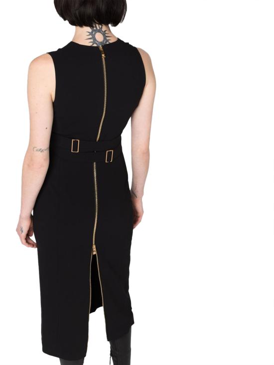  베르사체 미디 원피스 10082521A023951B000 BLACK - VERSACE