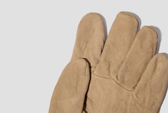 25FW 비즈빔 장갑 스웨이드  0125203003003 라이트 브라운 - VISVIM