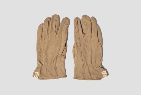 25FW 비즈빔 장갑 스웨이드  0125203003003 라이트 브라운
