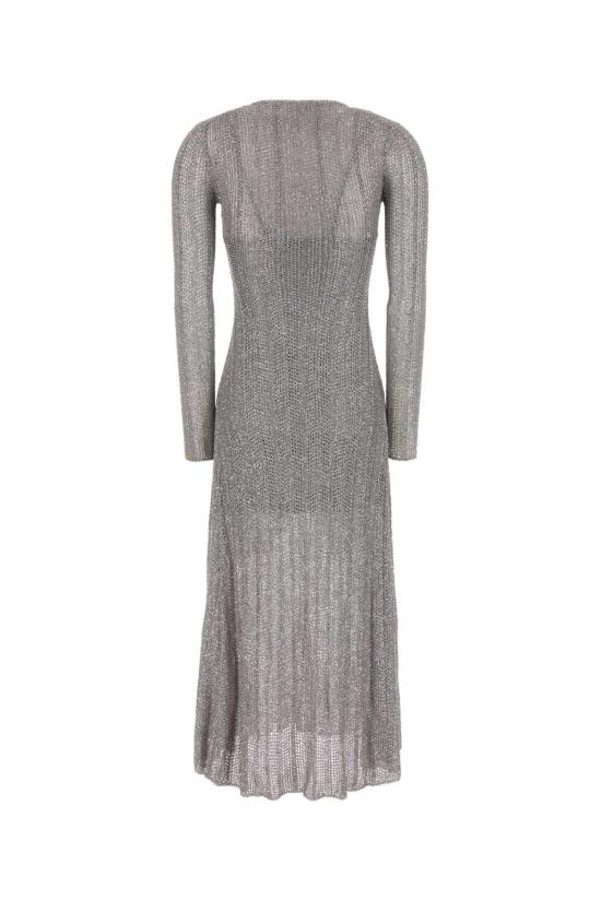 25SS 알라이아 롱 원피스 AA9R2567M806A 805 Silver - ALAIA