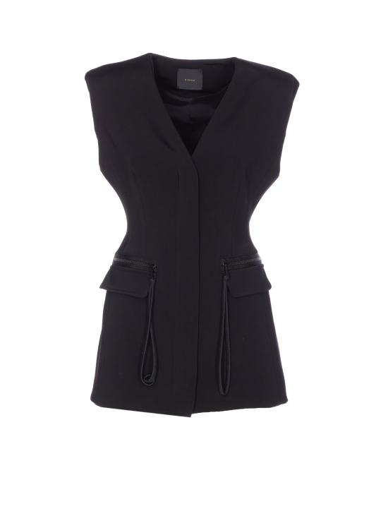 25FW 핑코 베스트 106070 A04IZ99 Black