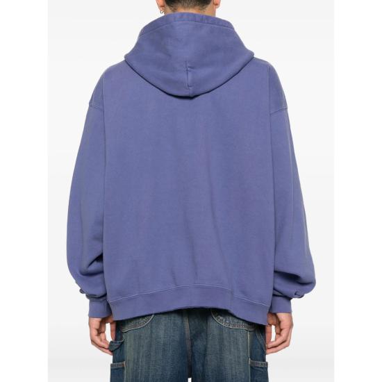 25FW 갤러리 디파트먼트 후드 티셔츠 FZ 50047 WHVIO PURPLE - GALLERY DEPT