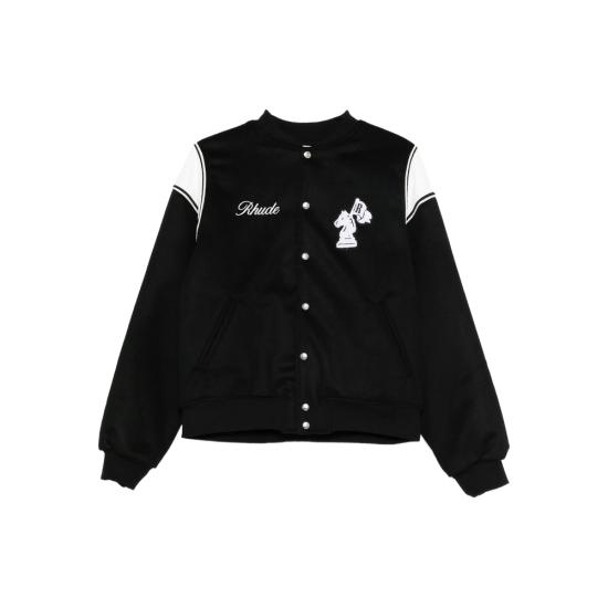25FW 루드 봄버 자켓 RHFW25JA01841 3186 BLACK WHITE