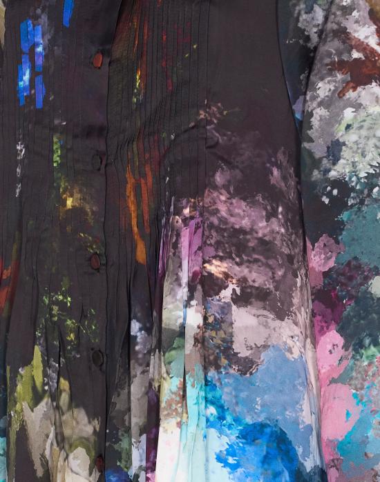 25FW 야비 미디 원피스 D 27 SANCHE CP YC19FS 02 MultiColour - YAVI