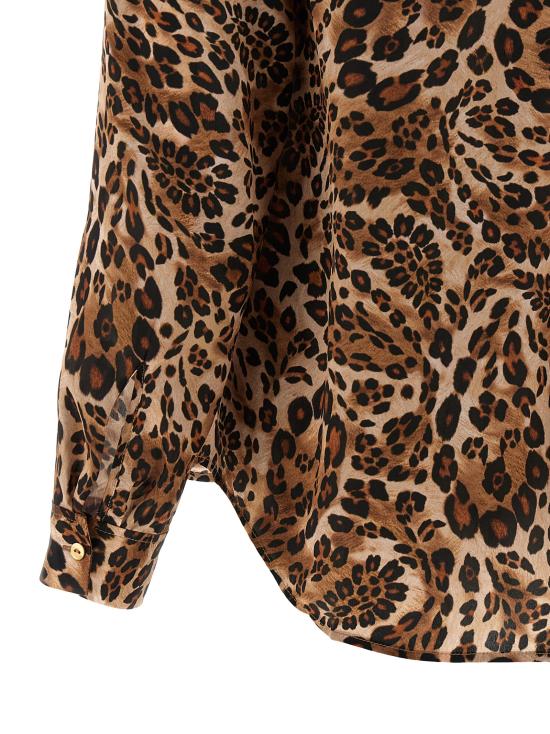 25FW 라장스 블라우스 40223LOWCSPL Brown - L'AGENCE