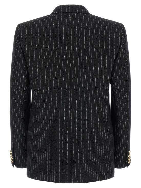 25FW 발렌티노 가라바니 수트 자켓 V0CEJ25B410NI White Black - VALENTINO GARAVANI