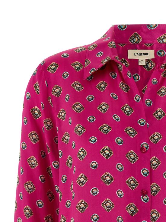 25FW 라장스 블라우스 40223SWOSOGE Fuchsia - L'AGENCE