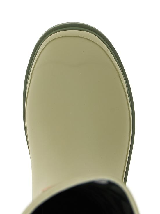 25FW 메종키츠네 메종키츠네 X 헌터 다운포어 톨 레인부츠 HFRU00302520397 Green - MAISON KITSUNE